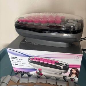 Conair Xtreme Instant Heat Hair Rollers - Pink and Gray